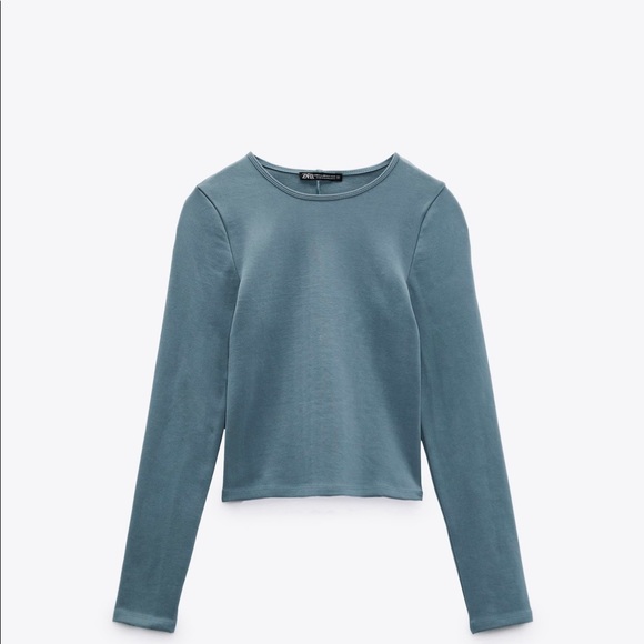 Zara Seamless Cut Out Top - Picture 3 of 5